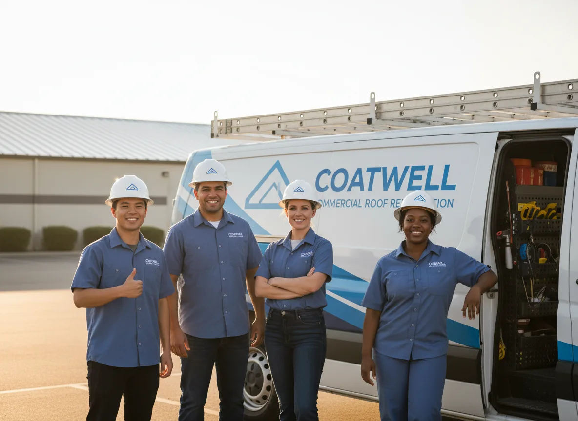 Commercial roof coating company in Orient, IA